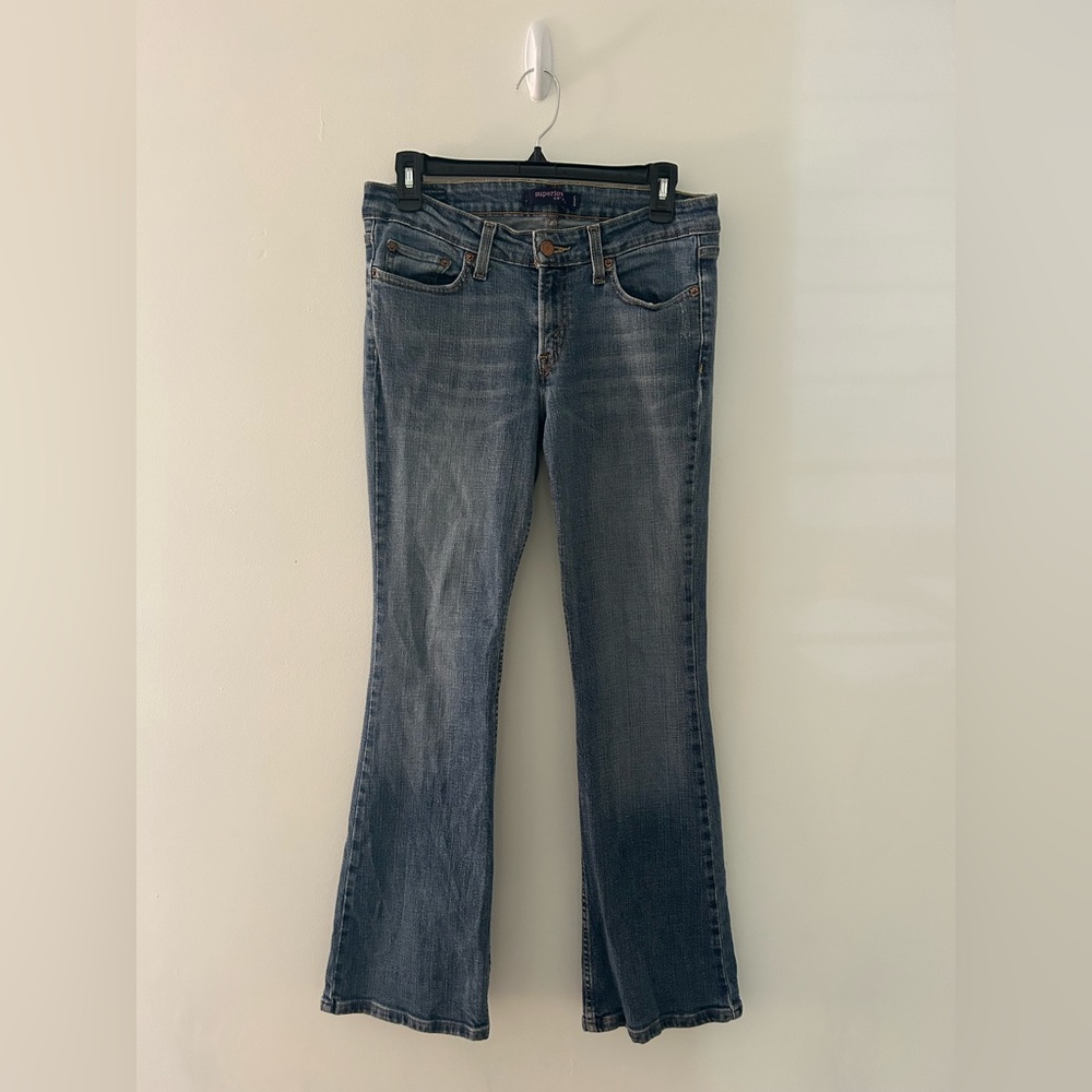 Size 7 levi’s, Blue washed, Vintage jeans